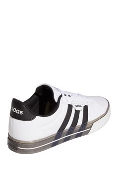 Add comfort to your everyday life. These men's shoes have a canvas upper with 3-Stripes that go around the side walls and come through the translucent midsole. Iconic adidas branding gives these shoes a classic finish.Sizing: True to size. Classic Adidas Sneakers In Synthetic Material, Classic Adidas Synthetic Sneakers, Classic Adidas Sneakers In Synthetic, Adidas Low-top Sneakers With Cushioned Footbed, Adidas Synthetic Lace-up Skate Shoes, Adidas Synthetic Skate Shoes, Adidas Synthetic Lace-up Sneakers, Adidas Lace-up Skate Shoes With Rubber Sole, Adidas Sneakers With Perforated Toe Box And White Sole