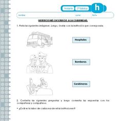 the spanish language worksheet for children to learn how to read and understand things