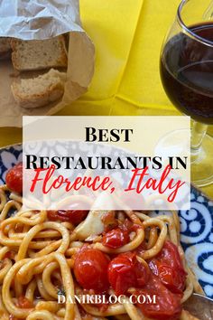 the best restaurants in florence, italy