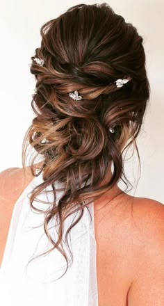 Hair Trends 2020, Wedding Hair Trends, Boho Updo, Hairstyle For Women, Elegant Hairstyle, Updo Styles, Gorgeous Wedding, Wedding Hair, Hair Trends