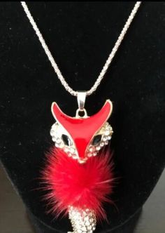 Crystal Fox Necklace Jewelry | eBay Fox Necklace, Foxes Necklace, White Crystal, Necklace Length, Necklace Jewelry, Declutter, Perfect Place, Necklace Lengths, Fox