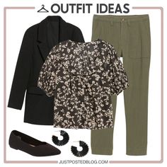 Great look for work from Old Navy #justpostedblog #ShopStyle #shopthelook #MyShopStyle #OOTD #LooksChallenge #ContributingEditor #Lifestyle Navy Earrings, Old Navy Outfits, Peter Pan Collar Shirt, Old Navy Kids, Thread Earrings, Kids Nursery, Work Looks, Oversized Blazer