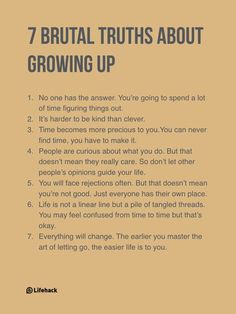 Growing Up Quotes, Quotes Dream, Up Quotes, Robert Kiyosaki, Psychology Facts, Tony Robbins, Life Advice, Self Improvement Tips, Good Advice