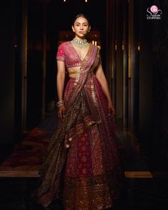 Peach Lehenga, Rakul Preet Singh, Indian Outfits Lehenga, Rakul Preet, Mangalsutra Designs, Indian Bridal Fashion, Saree Trends, Bridal Dress Design, Designer Dresses Casual