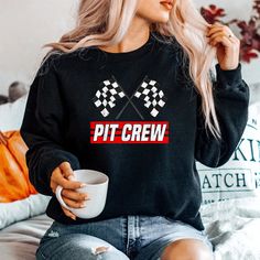 Buy Pit Crew Race Car Party Checkered Flag Car Racing Shirt at Fantasywears. Hight quality products with perfect design is available in a spectrum of colors and sizes, and many different types of shirts! Unisex T-Shirt – 100% Cotton (fiber content may vary for different colors) – Medium fabric (5.3 oz/yd² (180 g/m²)) – Classic fit – Tear away the label – Runs true to size Women T-Shirt – 100% combed ringspun cotton (fiber content may vary for different colors) – Light fabric (4.3 oz/yd² (146 g/m Pit Crew, Car Party, Race Car Party, Checkered Flag, Racing Shirts, Car Racing, Hight Quality, Race Car, Types Of Shirts