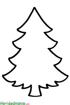 a drawing of a christmas tree on a white background with the words, how to draw a christmas tree