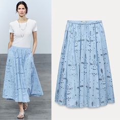 Questions? Leave A Comment Below! Zara Midi Skirt, Faux Leather Midi Skirt, Sequin Midi Skirt, Printed Long Skirt, Midi Skirt With Pockets, Eyelet Skirt, Column Skirt, Cotton Midi Skirt, Animal Print Skirt