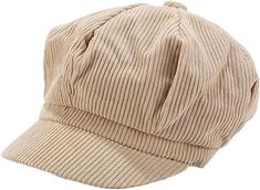 About this item * Warm and Cozy: Made from delicate corduroy, this beret cap not only adds a touch of sophistication but also ensures your child stays warm during chilly days. The adjustable drawstring guarantees a snug fit for head circumferences between 48 cm and 53 cm (18.9"-20.8"). * Versatile for Every Season: Whether it's winter, fall, or a crisp spring day, this beret cap is the perfect companion. The black inner lining features a moisture-wicking sweatband, ensuring comfort even during p Ball Caps For Women, Beret Cap, Womens Visor, Poker Party, Tennis Outfit Women, Summer Shawl, Sun Visor Hat, Hat Beret, Berets Cap