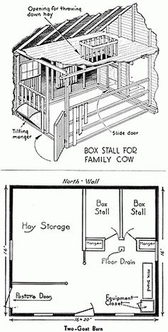 two plans for a small cabin with lofts