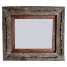 an old wooden frame with barbed wire around it and a blank space in the middle