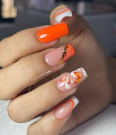 Pink Bling Nails, Nail Polish Art Designs, Sns Nails Colors, French Manicure Nails, Colored Acrylic Nails, Cute Acrylic Nail Designs, Glow Nails, Pretty Gel Nails