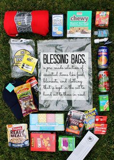 Food For The Homeless, Food For Homeless Ideas, Gift Bag Ideas What To Put In, Gift Bags Ideas What To Put In, Blessing Box Ideas, Homeless Kits, Blessings Bags