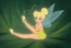 an animated image of a fairy holding a wand