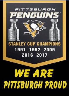 pittsburgh penguins stanley cup champs we are pittsburgh proud