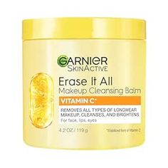 Makeup Cleansing Balm, Brightening Cleanser, Diy Beauty Treatments, Garnier Skin Active, Makeup Tips For Beginners, Cleansing Balm, Face Skin Care, Beauty Treatments