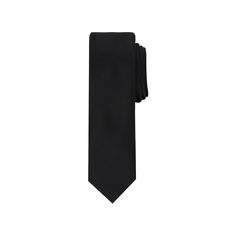 Showcase your sense of style with this men's black skinny tie.Showcase your sense of style with this men's black skinny tie.PRODUCT FEATURES Solid design 2-inches wide Narrow width complements slim, modern dress apparelFABRIC & CARE Polyester Spot clean only Imported Size: One Size. Color: Black Sateen. Gender: male. Age Group: adult. Professional Fitted Ties, Modern Fitted Ties For Formal Occasions, Fitted Standard Tie For Black Tie Events, Fitted Tie For Black Tie Events, Modern Fitted Suit And Tie Accessories For Business, Elegant Black Suit And Tie Accessories For Office, Semi-formal Black Suit And Tie Accessories, Modern Fitted Suit And Tie Accessories For Formal Occasions, Modern Black Suit And Tie Accessories For Formal Occasions