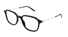 Gucci GG1576O 001 Black/Gold Square Men's Eyeglasses. Frame Details Model  GG1576O 001 Lens Color Clear Front Color Black Temple Color Gold Measurements 52/18/145 RX- Able Yes Comes With Authentic Case, And Cleaning Cloth For Gucci GG1576O 001 Eyeglasses. Gucci Black Frames, Gucci Sleek Square Frame Sunglasses, Gucci Glasses Eyeglasses Men, Gold Gucci Glasses, Men’s Black Frame Glasses, Men's Eyeglasses, Cleaning Cloth, Sunglasses Accessories, Black Color