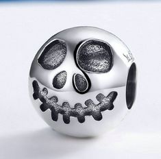 Authentic 925 Sterling Silver Ghost Face Skull Head Beads Charm, Fit Authentic pandora Charm, Authentic Sterling Silver, Material : Sterling Silver FREE SHIPPING FREE SHIPPING FREE SHIPPING Item specifics Item Type: Beads Fine or Fashion: Fashion Material: Crystal Item Weight: 2.2g Item Shape: Round Shape Material: 925 Sterling Silver Occasion: Wedding, Engagement, Anniversary ------------------------------------ Free Shipping : 15 - 27 business days Free Shipping to United States via ePacket If Halloween Silver Jewelry With Round Beads, Silver Round Beads Jewelry For Halloween, Silver Jewelry With Round Beads For Halloween, Diy Halloween Jewelry, Halloween Jewelry Diy, Beads Charm, Ghost Face, Velvet Jewelry, Jewellery Making Materials