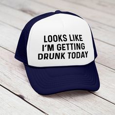 TRUCKER HAT DETAILS & CARE - 100% Polyester foam front, mesh back - Double snapback closure - Adjustable size: 6 5/8 - 7 3/8 - Wash in cold water, max 30 C or 86F. - Use non-chlorine bleach only when necessary. - Do not dry clean. - Do not iron. - Tumble Dry Low. PROCESSING & SHIPPING Each trucker hat is printed-to-order. Most items are printed and shipped out within 2-5 business days, but view the product listing for the current processing time.   Typical delivery time is 2-5 business days from Novelty Adjustable Trucker Hat With Flat Bill, Novelty Snapback Trucker Hat Adjustable, Novelty Adjustable Snapback Trucker Hat, Novelty Trucker Hat With Flat Brim, Novelty Flat Brim Trucker Hat One Size, Novelty Adjustable Trucker Hat Baseball Cap, Adjustable Novelty Trucker Hat, Summer Party Trucker Hat, Fun Mesh Trucker Hat Baseball Cap