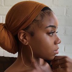 Braid With Scarf, Hairstyles For Beginners, Turban Styles, Simple Braid, African Hair Wrap