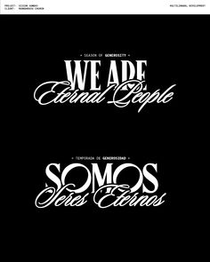 two black and white logos with the words we are central europe, somos y'est