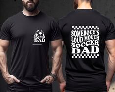 Soccer Parent Shirts, Cheer Dad Shirt, Soccer Dad Shirt, Cheer Dad Shirts, Soccer Life, Soccer Mom, Fathers Day Shirts, Adulting Shirts, Cotton Lights