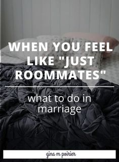 Want to spice up your marriage because you feel like roommates? Improve intimacy and work through problems in marriage with this Christian advice. #marriage #marriageadvice #christianmarriage #relationships #love Improve Marriage, Marriage Therapy, Marriage Romance, Intimacy In Marriage, Marriage Help, Save My Marriage