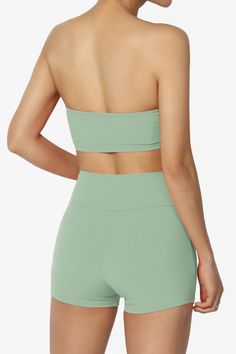 Stay stylish and comfortable with this Women's Ribbed Bandeau Top and High-Waisted Shorts Set.Perfect for summer beachwear or casual lounging, the stretchy, ribbed fabric ensures a snug fit.Ideal for warm-weather outings, vacations, or poolside days.Sweetheart Neckline Crop Top: Flattering, ribbed knit for a stylish summer look.Biker Short Leggings: High-waisted, tight ribbed fabric for anti-cellulite and a sleek fit.Tight Ribbed Knit Material: Soft, stretchy, and perfect for casual outings or w Biker Shorts Set, Light Exercise, Biker Short, Summer Beach Wear, Short Leggings, Summer Look, Bandeau Top, Biker Shorts, Knitting Materials