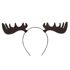 an antlers headband with horns on it