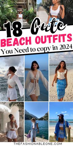 Beach outfits are all you need now! Explore the best beach outfits women that will amaze! These beach outfit ideas are very easy to recreate as they are very simple and cute. Embrace your vacation with our vacation outfits, beach outfit aesthetic as well as summer outfits. The best beach outfit women vacation here! Beach Outfits Aesthetic, Beach Outfit Ideas Summer, Beach Outfits Women, Beach Outfit Vacation, White Top Jeans, Beach Outfit For Women