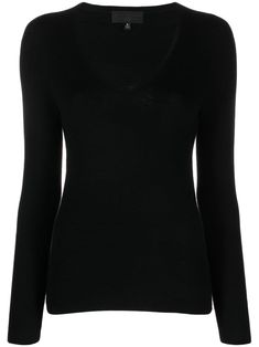 black stretch-design cashmere V-neck long sleeves straight hem Black V-neck Cashmere Top, Elegant Black Fine Knit V-neck Sweater, Elegant Black V-neck Long Sleeve Top, Elegant Long Sleeve Cashmere Top, Elegant V-neck Long Sleeve Top For Winter, Black Cashmere V-neck Top, Fitted V-neck Cashmere Top, Fitted Elegant Cashmere V-neck Sweater, Elegant Fitted Cashmere V-neck Sweater