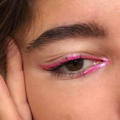 Matte Make Up, Pink Eyeliner, No Eyeliner Makeup