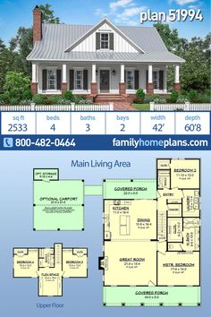 the floor plan for this house is very large and has three bedroom, two bathrooms