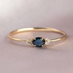 14k Gold Delicate Blue Sapphire Ring, Sapphire Engagement Ring, Genuine Sapphire Ring, Minimalist Jewelry, Birthstone Ring Gift for Her 14k Rose Gold Blue Sapphire Minimalist Wedding Band, Vintage Sapphire Bridal Ring, Eternity Anniversary Band, Stacking Band, Gift for her ---------------------------------------------------------------------------------------------------------------------------------------------------- ◈ Item Details ◈ Metal: Sterling Silver Metal Purity: 925 parts per 1000 Style : vintage ring Main Stone: blue sapphire Lab Created Shape : oval Stone size: 6 x 8 mm Cutting Style: Brilliant Cut Color: Blue Silver Weight (Grams) : 3.40 gm ( Approx. ) Occasions: parties, anniversaries, weddings Thanks for visiting our store We check all our items for manufacturing and the sto Simple Sapphire Engagement Ring, Saphire Engament Ring Set Silver, Engagement Rings Blue, Minimalist Wedding Band, Sapphire Gold Ring, Delicate Engagement Ring, Vintage Sapphire Ring, Wedding Band Vintage, Sapphire Rings