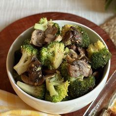 Sautéed Broccoli and Mushroom Recipe