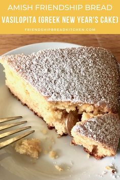 a close up of a piece of cake on a plate