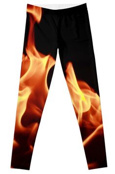 Super stretchy and durable polyester full-length leggings. Vibrant high-quality sublimation print across the front and back. Size range XXS-XL. Fire flames effect design Fire Flames, Sublimation Printing, Full Length, Leggings, Range, For Sale, High Quality, Color, Design