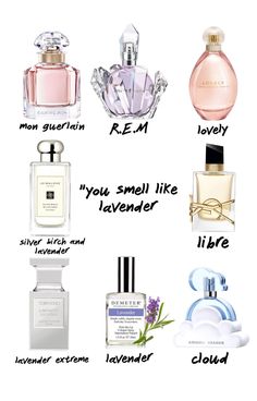 some of my faves♡  #perfume #glowup #fragrance #lavender #vanilla #smellgood #attractive #itgirl #aesthetic #girlblog #fragrances #perfumesforwomen #lavendergirl #perfumecollection Vanilla Lavender Perfume, Lavender Vanilla Aesthetic, Best Lavender Perfume, Lavender Smelling Products, Lavender Perfume Aesthetic, How To Smell Like Lavender, Smell Like Lavender, Lavender Smell, Purple Perfume