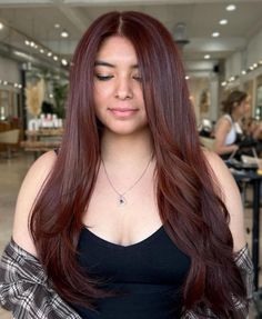 Cowboy Caviar Hair Color, Red Terra Cotta Hair Color, Cowboy Copper Hair Brunette Dark, Cowboy Copper Hair Dark, Intense Auburn Hair Color, Rich Red Brown Hair Color, Copper Cowboy Hair, Dark Cowboy Copper Hair, Dark Red Copper Hair