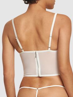 Adjustable spaghetti straps. Back hook closures. Underwire. Front lace-up detail. Front cutout detail. All over pattern placement may vary. Model is wearing a sizeS Versace Brand, All Over Pattern, Flat Espadrilles, Swim Accessories, Heeled Loafers, Shearling Jacket, Ski Wear, Embroidered Lace, Swimwear Tops