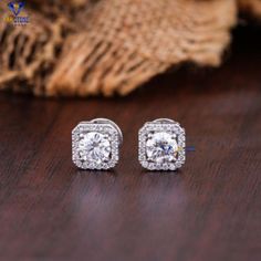 Welcome to our listing for a stunning Diamond Earring that will leave you truly mesmerized! We are blessed with 5000+ satisfied customer with great response. Earring-144   ✥ 𝐌𝐚𝐢𝐧 𝐒𝐭𝐨𝐧𝐞 𝐃𝐞𝐭𝐚𝐢𝐥𝐬 ↣ Shape : Round Cut ↣ Type : CVD/HPHT ↣ Weight - 1.28 TDW - 42 Diamond  (0.54ct Round  EF VS - 2 Diamond)  (0.005ct Round  EF VS - 40 Diamond)  ↣ Gold Weight (White Gold) : 10 K - 1.60 gm 14 K - 1.75 gm 18 K - 1.90 gm Comes in jewelry box Celebrate your love story with a symbol as unique as Luxury Solitaire Diamond Earrings For Anniversary, Stunning Diamond Rings, White Gold Earrings Studs, Earring Stud, Diamond Earring, White Gold Earrings, Gifts For Your Mom, Diamond Gold, Gold Earring