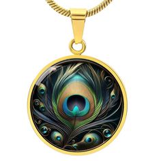 Adorned with the intricate and vibrant design of a peacock feather, this pendant captures the mesmerizing beauty of nature. Perfect for those who appreciate elegant and eye-catching accessories, it makes a statement of grace and style. Enhance your jewelry collection with this unique and artistic piece, celebrating the allure of one of nature's most stunning creations. Forged from premium surgical steel and available with a lavish 18k gold finish, this innovative jewelry boasts our exclusive design, handcrafted with care right here in the U.S.A by our dedicated team of skilled working mothers. When you choose our necklace, you not only acquire a stunning memento for yourself or a cherished one but also champion the empowerment of working mothers and vibrant communities. Rest assured, your Elegant Feather Jewelry Gift, Elegant Feather Jewelry As Gift, Elegant Feather Jewelry For Gift, Elegant Metal Jewelry With Peacock Design, Peacock Design Pendant Necklace, Elegant Peacock Design Necklace For Gift, Feather Pendant Jewelry For Gifts, Feather Pendant Jewelry As Gift, Bohemian Peacock Necklace As Gift