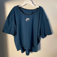 Brand New (Never Worn) Nike Women’s Small Blue Tops Nike, Nike Shirt, Nike Blue, Nike Shirts, New Nike, Nike Tops, Shirt Color, Dri Fit, Nike Women