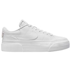 Nike Court Legacy Lift | Foot Locker Chic Sneakers, Training Sneakers, White Nike, Trendy Shoes, Training Shoes, Casual Shoes Women