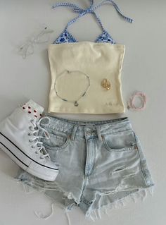 Influencer Clothes, 4th July Outfit, Wishlist Clothes, Nantucket Summer, Surf Aesthetic, Cute Lazy Day Outfits