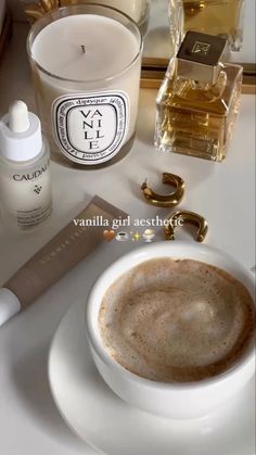 #vanilla #vanillagirl #vanillagirlaesthetic #coffee #aesthetic #selfcare Inspiration Aesthetic Photos, Initial Aesthetic, Beren Core, Organized Aesthetic, Future Board, 2024 Board, Beauty Aesthetic, Nails Today, Cream Aesthetic