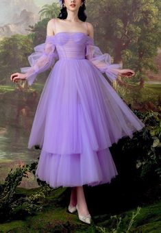 Evermore Fashion, Magic In The Moonlight, Pretty Prom Dresses, Ballroom Dress, Fancy Dresses, Purple Dress, Dream Dress, Gorgeous Dresses, I Dress