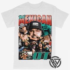 Beyond Dope That Mexican OT Tee Shirt Concert Tour Rap Hiphop Artist White T-shirt For Music Festivals Streetwear, White T-shirt For Music Festivals And Streetwear, White Hip Hop T-shirt For Concert, White T-shirt For Streetwear At Music Festivals, Casual Fan Merchandise Shirt For Music Festivals, Streetwear Tops With Front Print For Music Festivals, Front Print Tops For Music Festivals Streetwear, Casual Concert Shirt With Front Print, Front Print Tops For Streetwear At Music Festivals