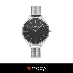 in stock Black Stainless Steel Watch For Everyday, Everyday Black Stainless Steel Watches, Black Stainless Steel Everyday Watches, Black Watch With Metal Dial, Black Everyday Watch With Metal Dial, Everyday Black Watch With Metal Dial, In Store, Pick Up, Buy Online