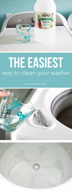 the easy way to clean your washing machine